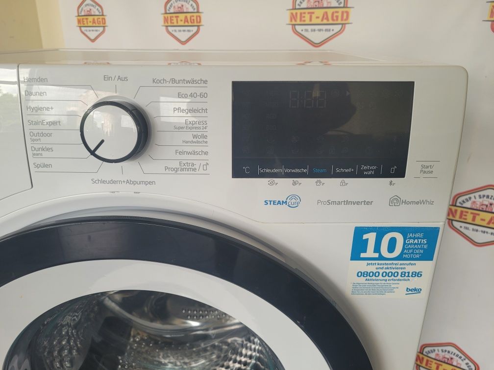 Sprzedam pralkę firmy Beko 8 kg 1400 obr z możliwością dostawy