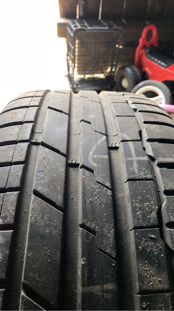 Felgi 20 cali AEZ 5x112 z oponami hankook stan bdb