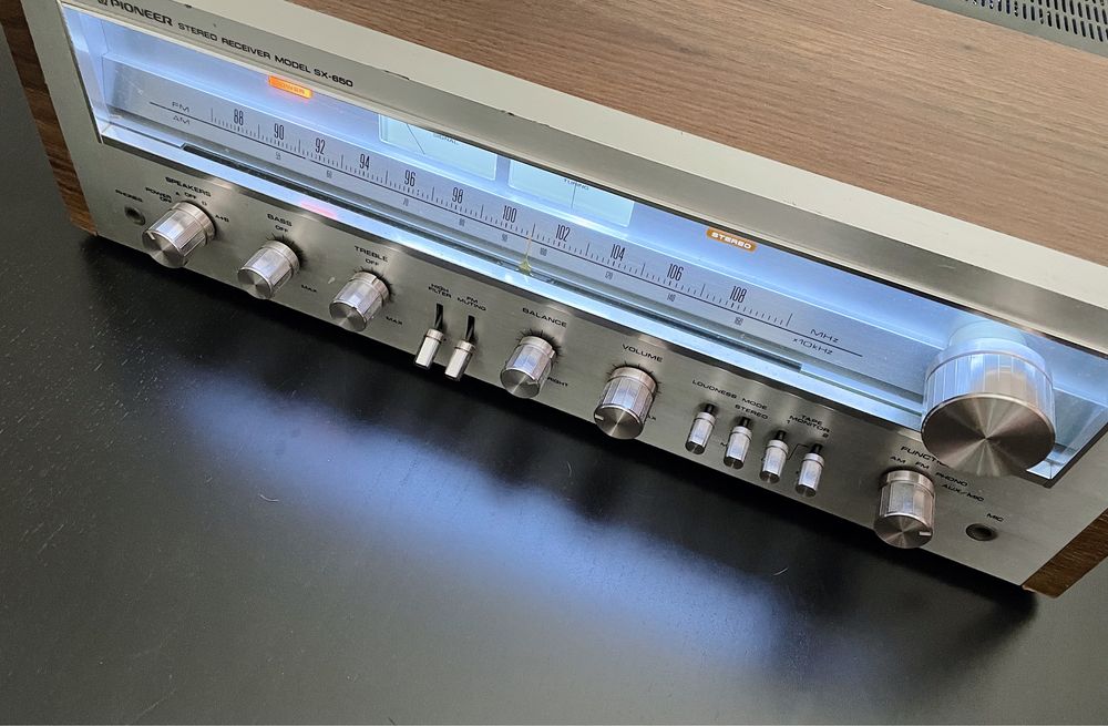 Pioneer SX650 vintage audio amplituner