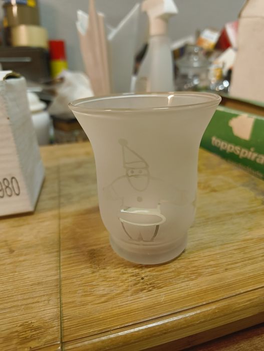 Ozdobny świecznik świąteczny