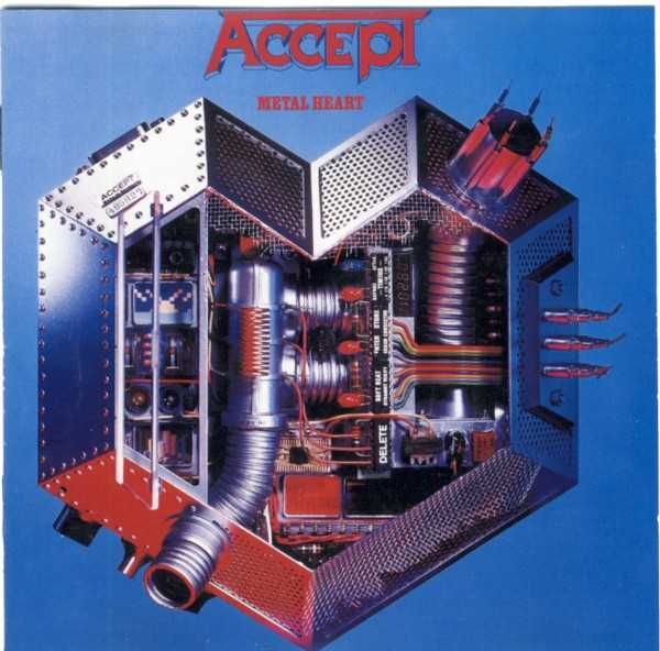 Płyta CD Accept " Metal Heart "1985 RCA 2002