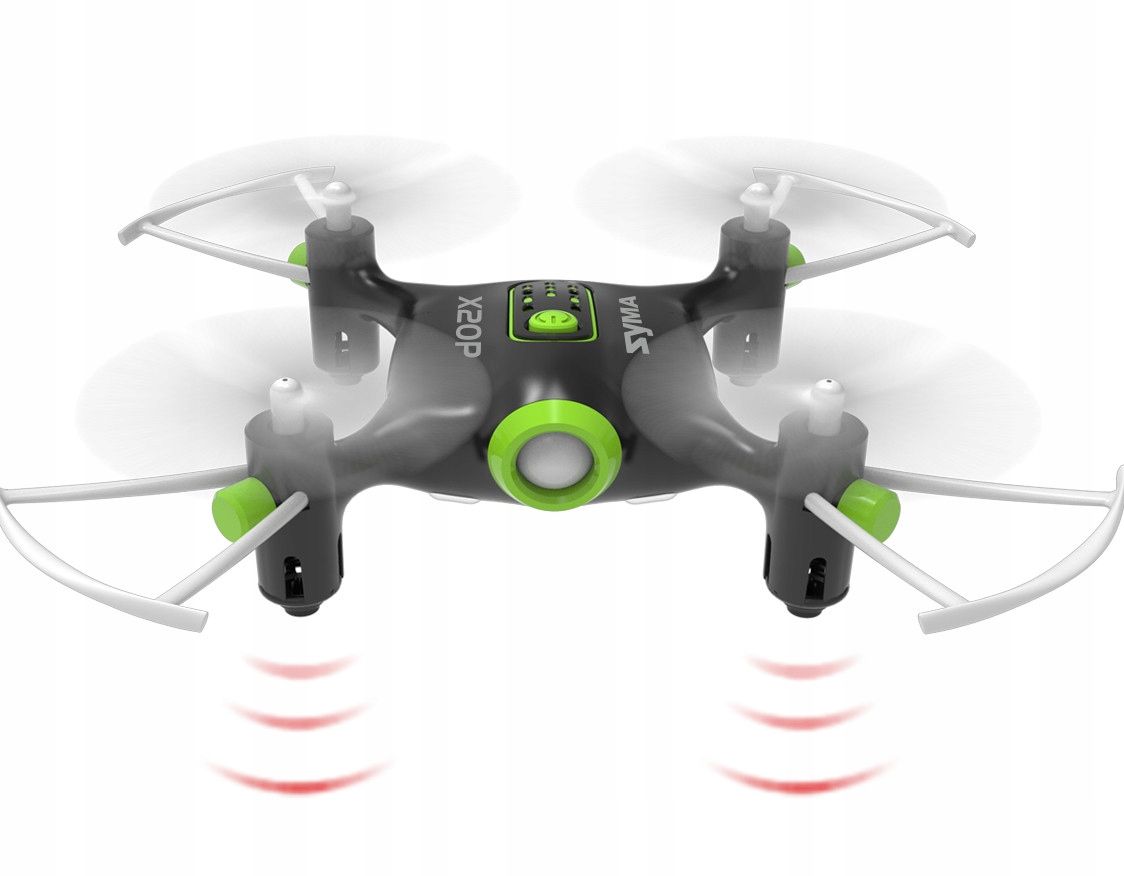 Mini Dron Syma X20P 2,4Ghz Rtf 360 Led Akrobacje
