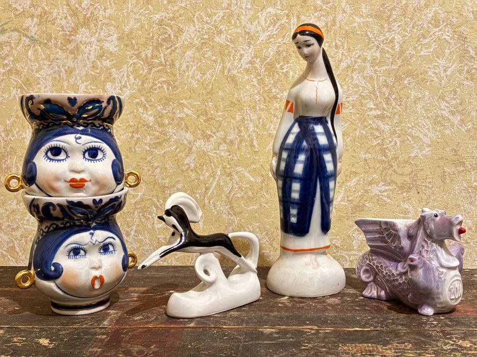 Статуетки Фарфор,порцеляна*Коростень*Олімп Міша*Будди,Баранівка,Дулево