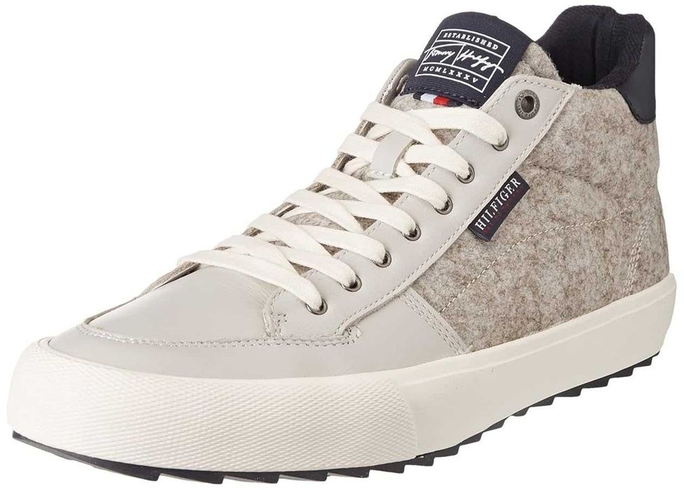 Tommy Hilfiger 45 buty męskie wysokie Seasonal Vulc Felt Chukka