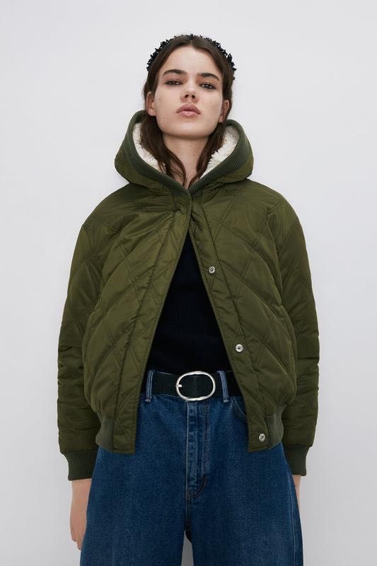 Женская двухстороння куртка Zara