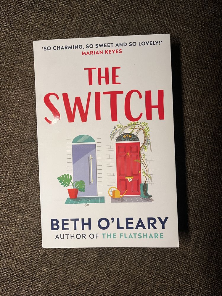 Книга англійською The Switch, авт. Beth O’Leary