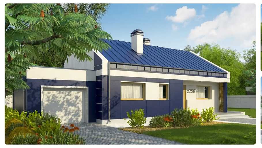 Sprzedam nowy projekt domu Z 256GL