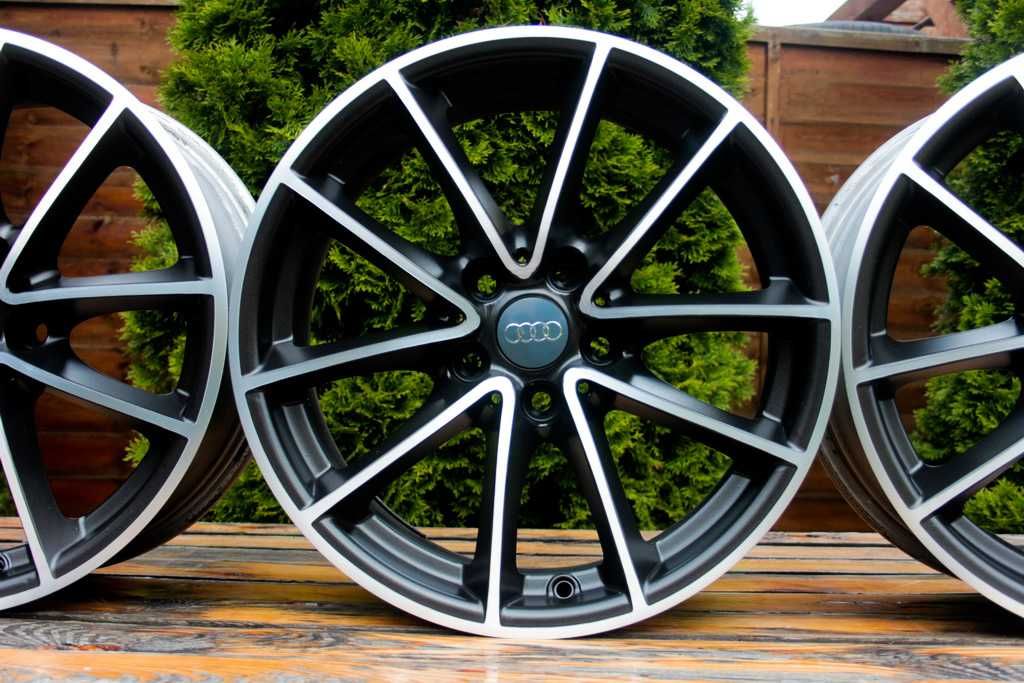 5x112 17 cali Audi A3 A4 A5 A6 A7 A8 jak nowe CIEMNY GRAFIT