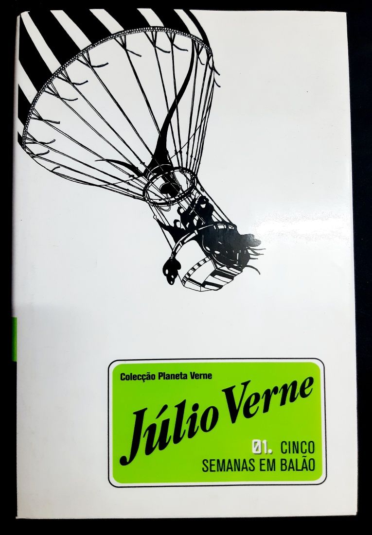 Livro Colecção Público Planeta Verne 01 - Cinco Semanas em Balão
