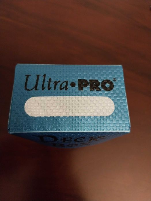 Deck Box, azul, ultrapro, caixa para cartas, pokémon, cromos, etc