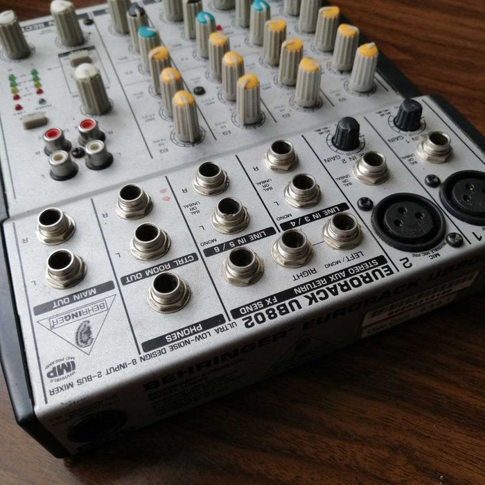 Микшерский пульт Behringer Europack UB802