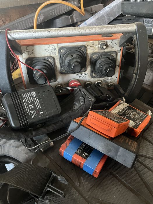 Кран маніпулятор Atlas Terex 240 JIB 20m radio Palfinger Hiab HMF Fssi