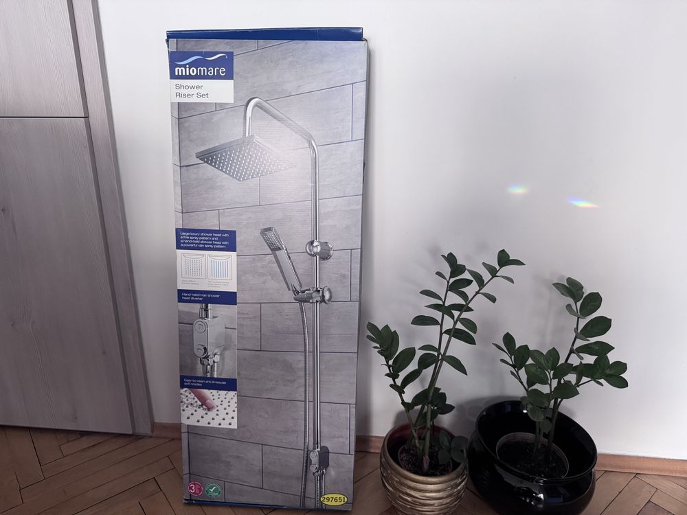 Zestaw prysznicowy Miomare 297651 nowy