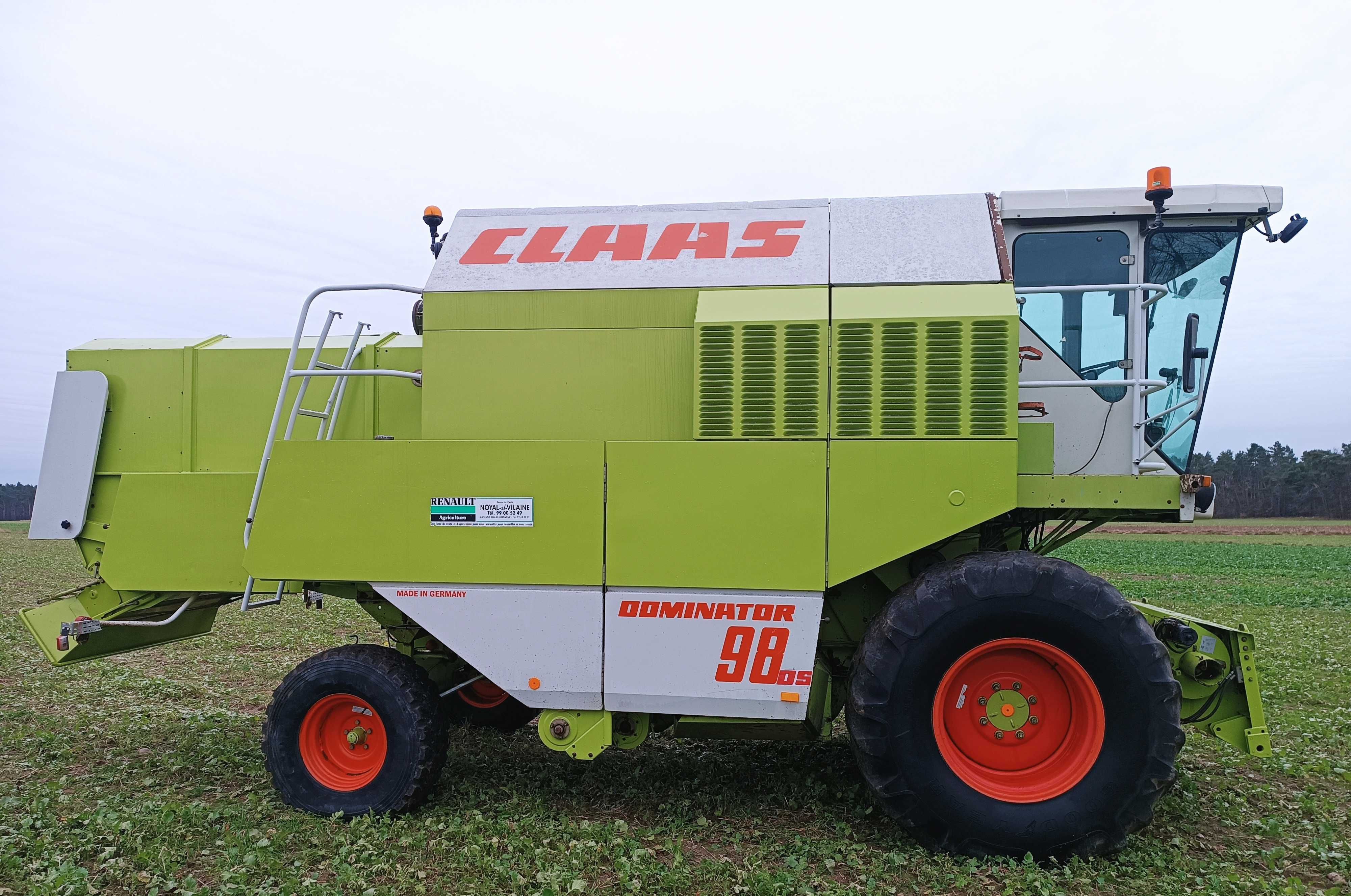 Kombajn Claas Dominator 98ds;98sl; 88 sl;96