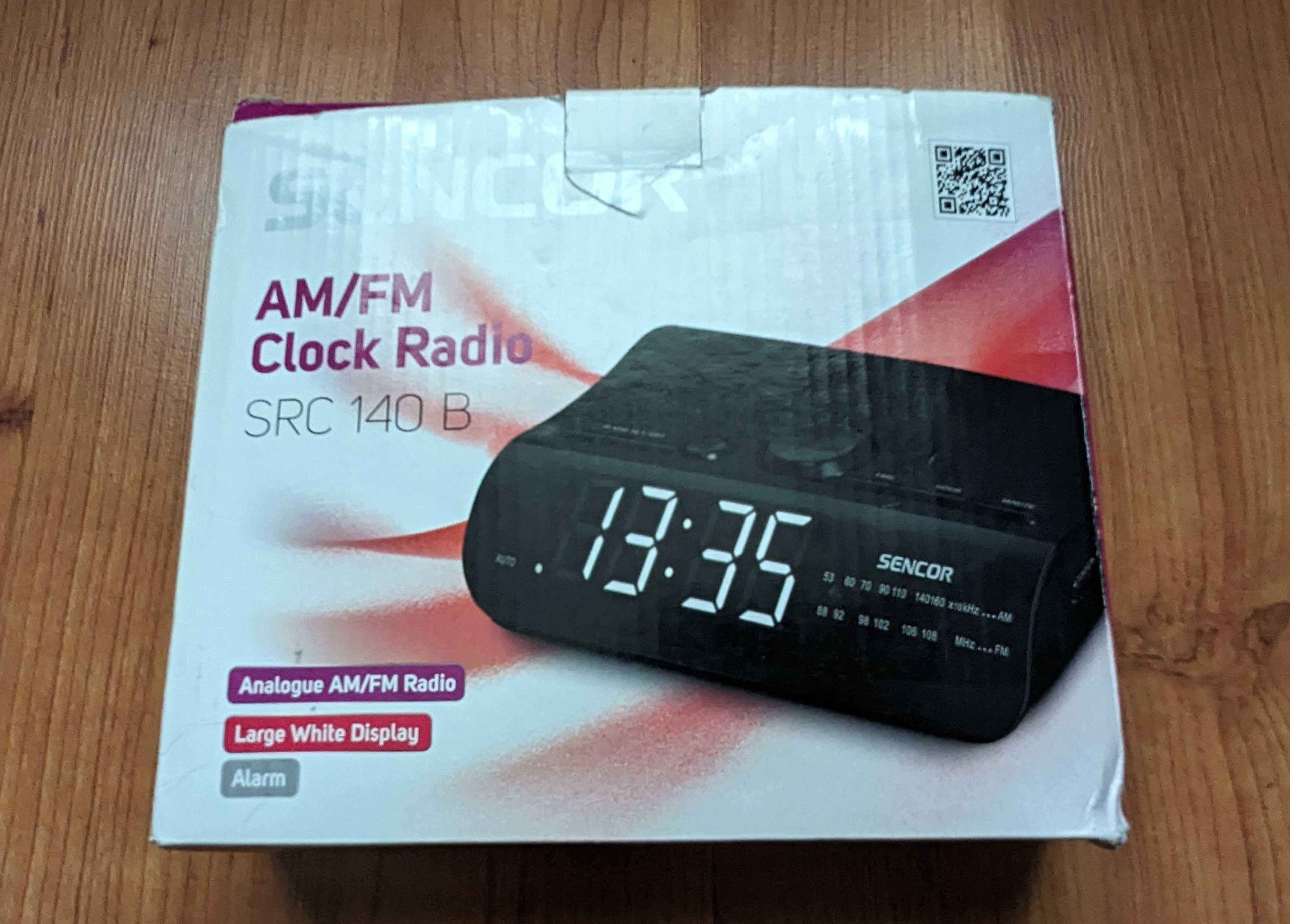 Радиобудильник часы SENCOR SRC 140 B