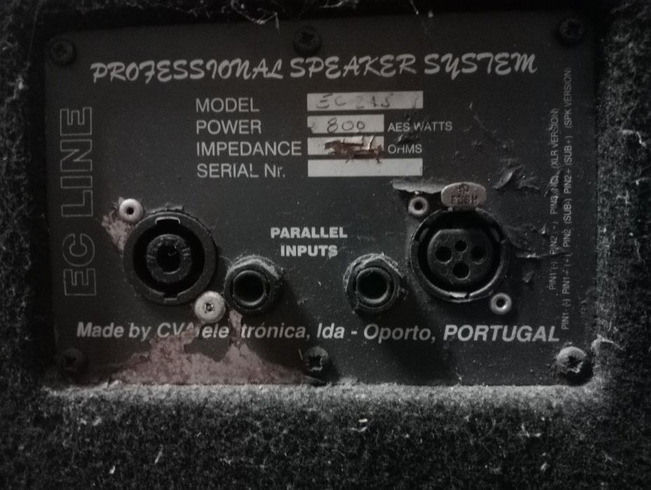 Colunas CVA 215 usadas