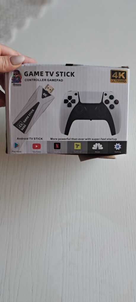 Приставка game stick tv 4k