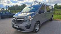 Opel Vivaro B 1.6 115KM Brygadówka 6 osobowy 2016r Faktura VAT 23%