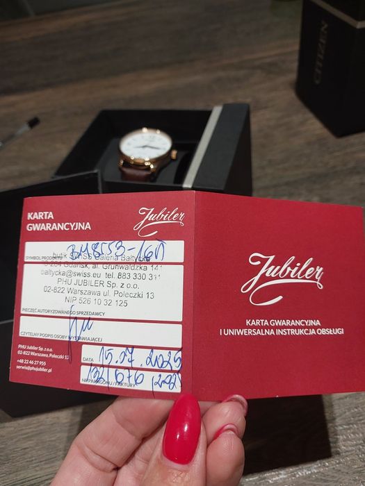Zegarek Citizen nowy!