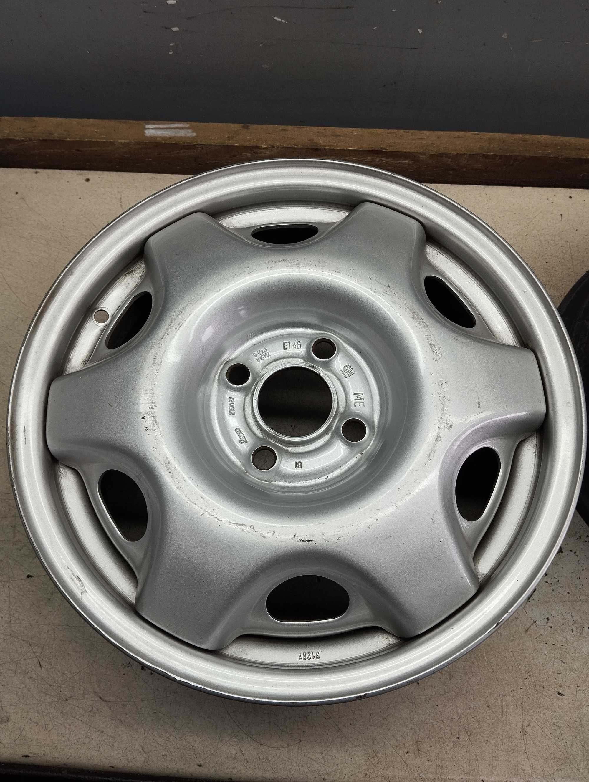 Felga stalowa 15" 4x100 5.5J ET46 Opel Astra F