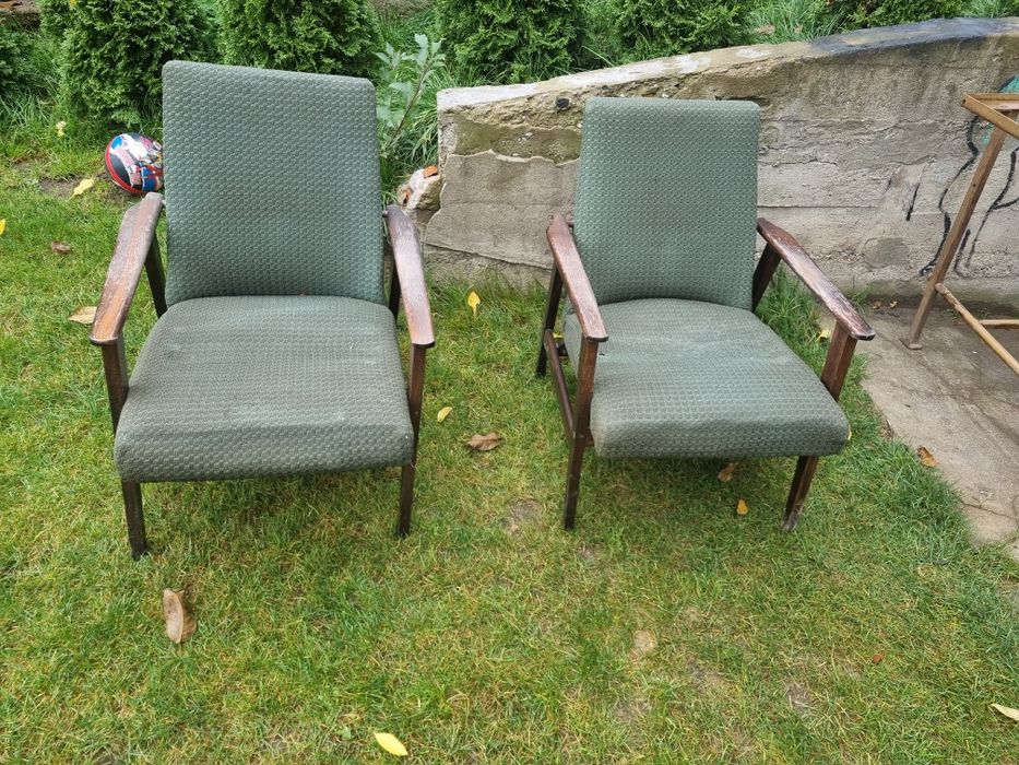 Fotel lisek x 2 do renowacji
