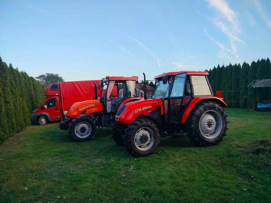 sprzedam Ursus 5524, 5714, Fendt 309 c, Ferguson 390