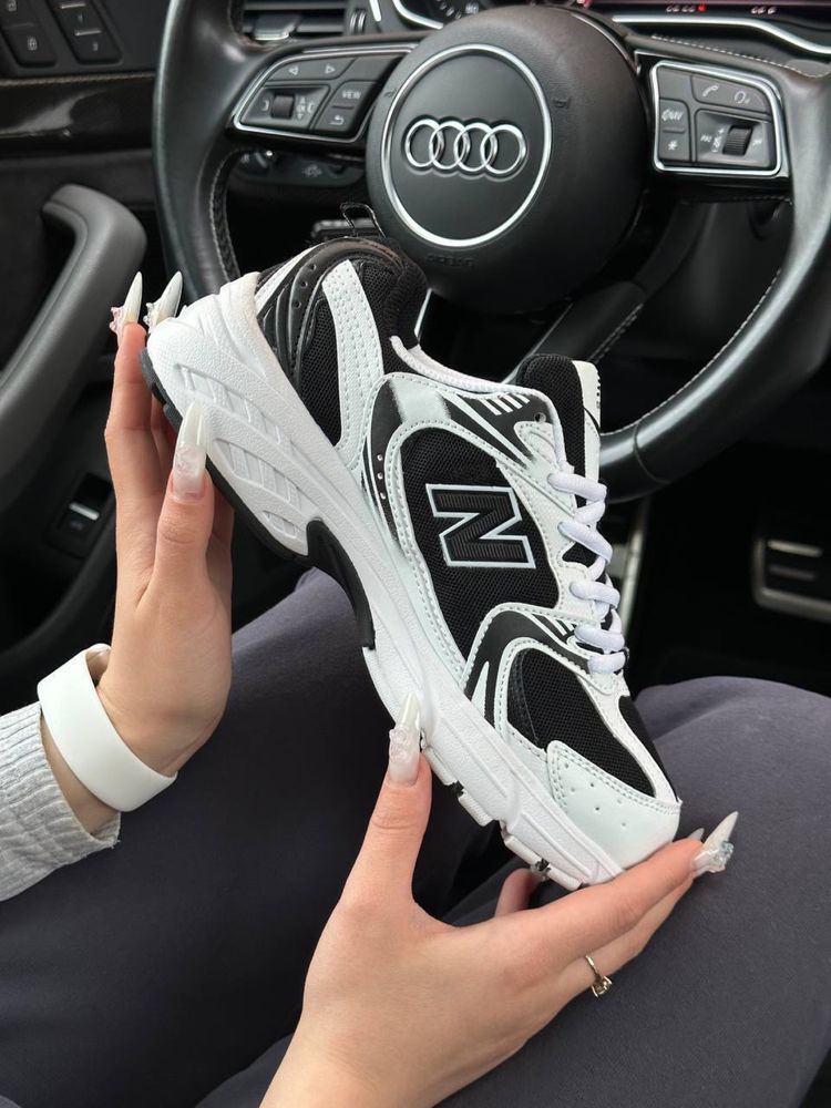 Жіночі кросівки нью беланс New Balance 530 Black White Premium [36-41]