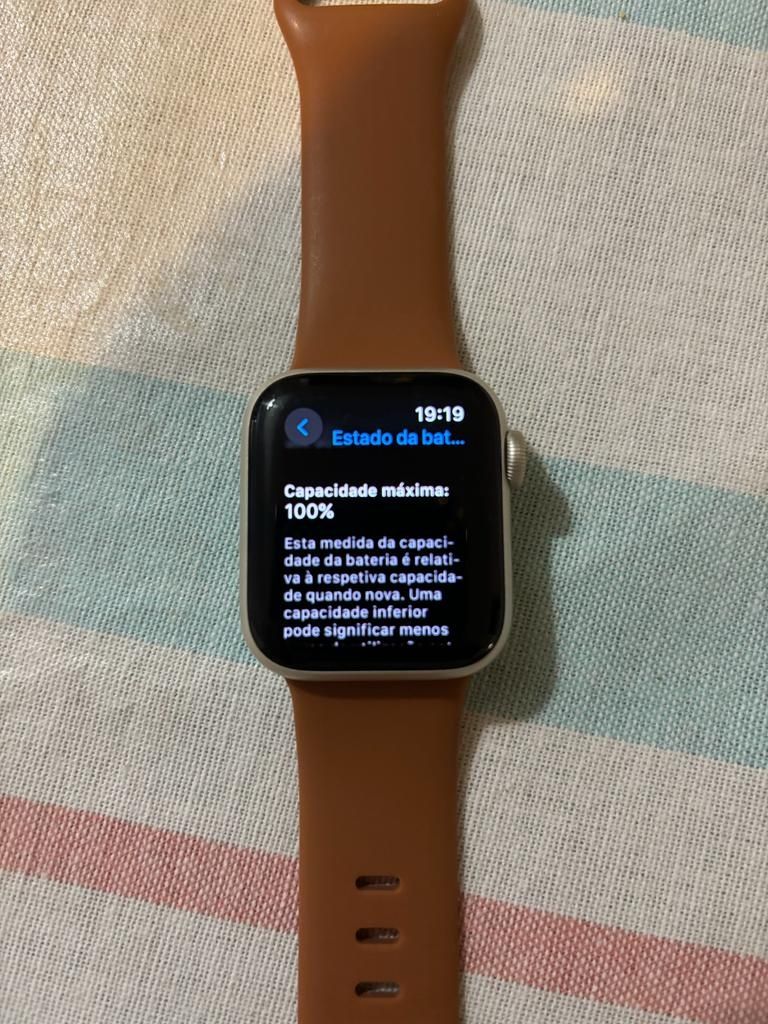 Apple watch SE 2nd gen 2022 - Bateria a 100%