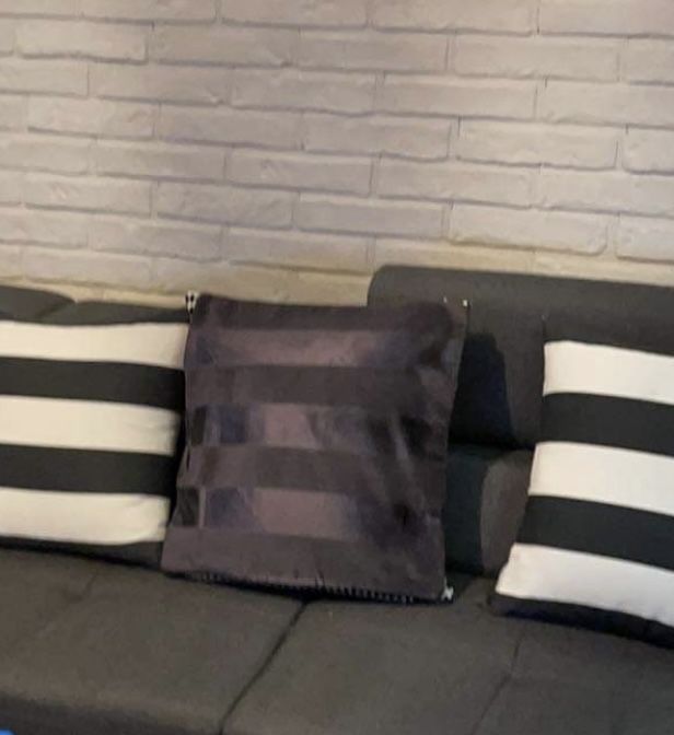 Ikea Pipranka 2x poszewki na poduszkę czarne