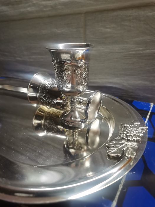 Набори чарок на підносі.Набор рюмок на подносе.Класика 6шт.