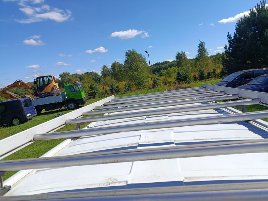 Bagaznik dachowy aluminiowy vivaro trafic long