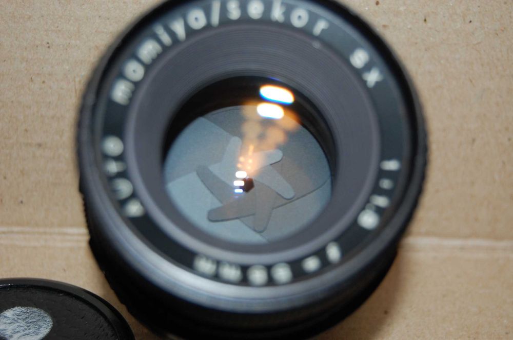 Об'єктив Yashica ML75-150 F4.0 Auto Mamiya Sekor SX 55mm f1.8