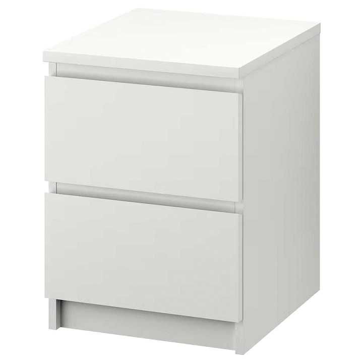 Komoda MALM Ikea 2 szuflady biała 40x55cm nowa