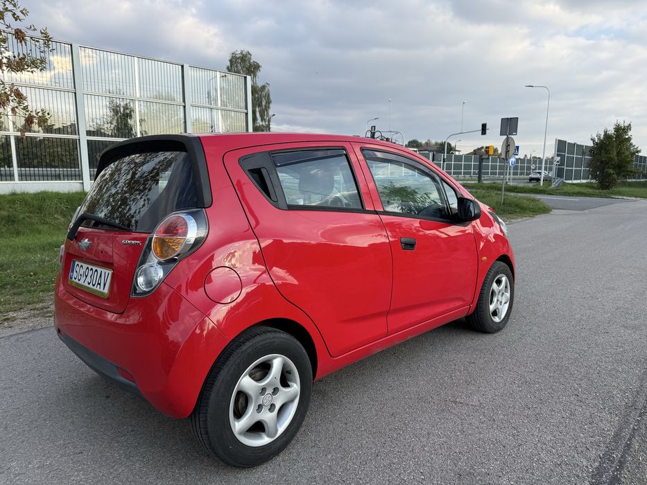 REZERWACJA SPARK 1.2 LPG 81KM 2010r Benzyna+Gaz 2030r Alufelgi ISOFIX
