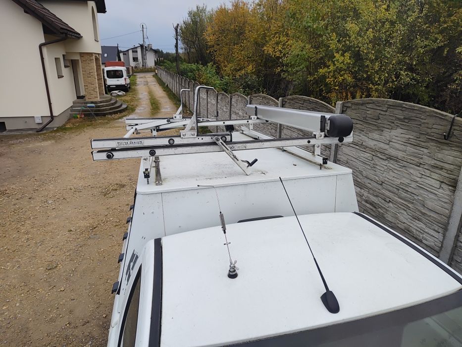 Bagażnik na drabinę, uchwyt dachowy na drabinę Ergo Rack