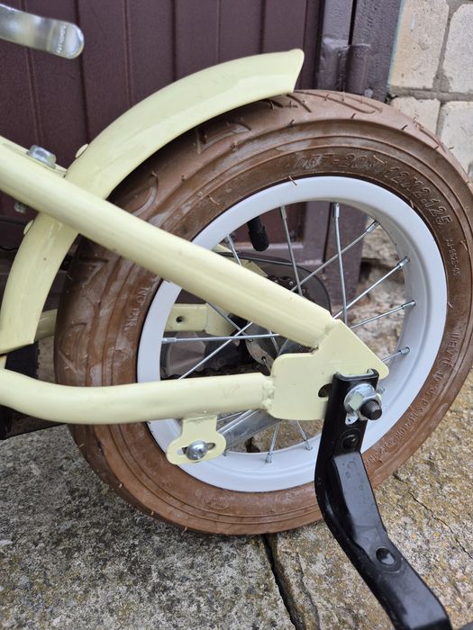 Велосипед Miqilong бежевий 12 дюймів