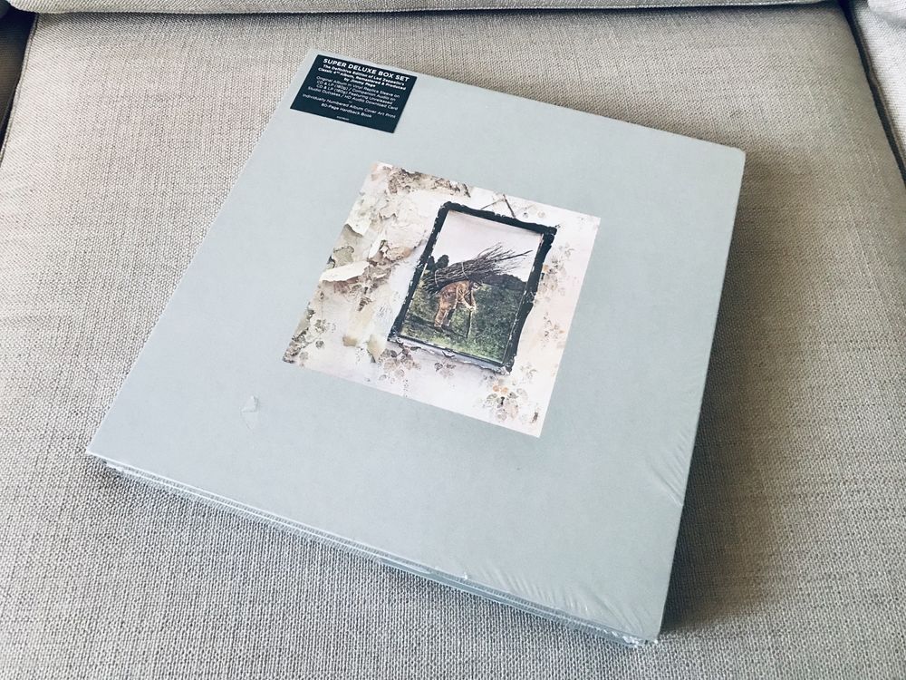 Led Zeppelin IV Super Deluxe Box Set 2 Vinyl 2 CD - Mega Unikat.