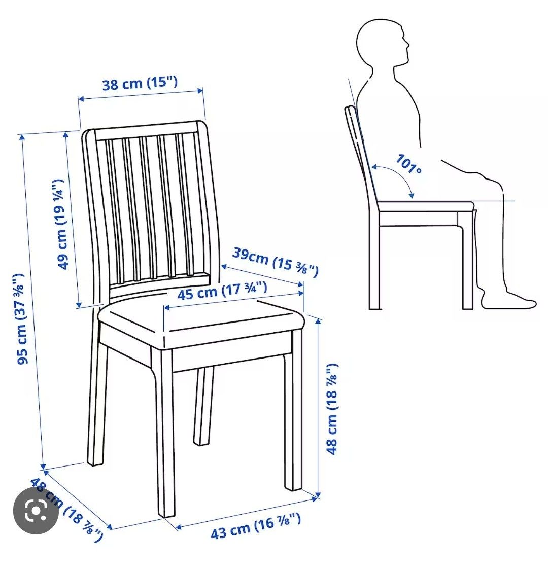 Conjuntos mesa e cadeiras IKEA