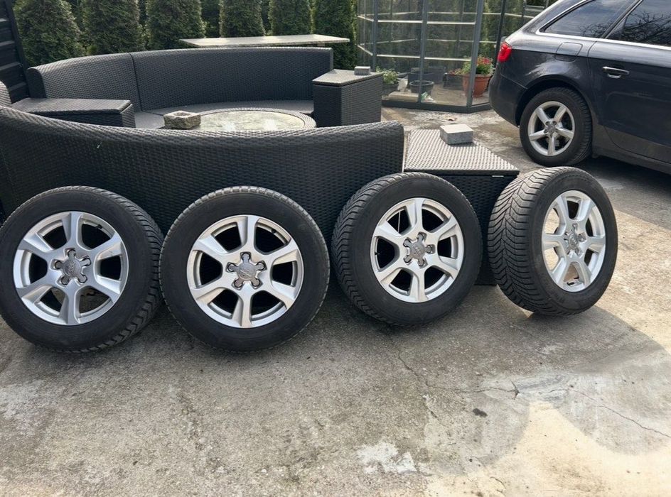 Felgi z oponami zimowymi