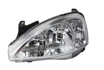 Фара Ліва H1/H7, OPEL COMBO C, CORSA C 4421125LLDEMD, 1216293, 1216161