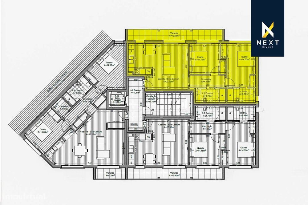 Apartamento Duplex T2 + 2 Novo em Construção – Viseu, a 5 Minutos do C