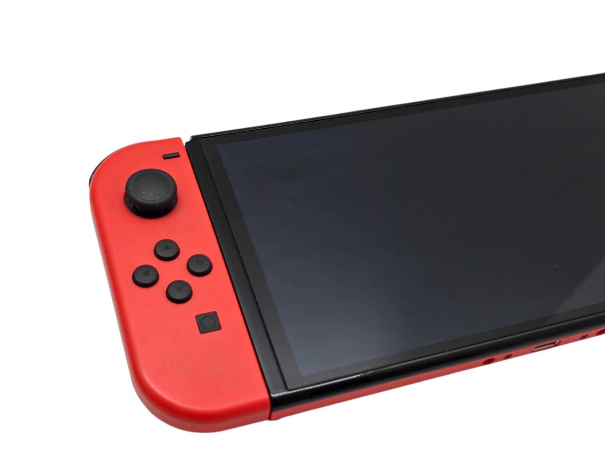 Konsola Nintendo Switch OLED HEG-001 Mario Red Edition - Zestaw