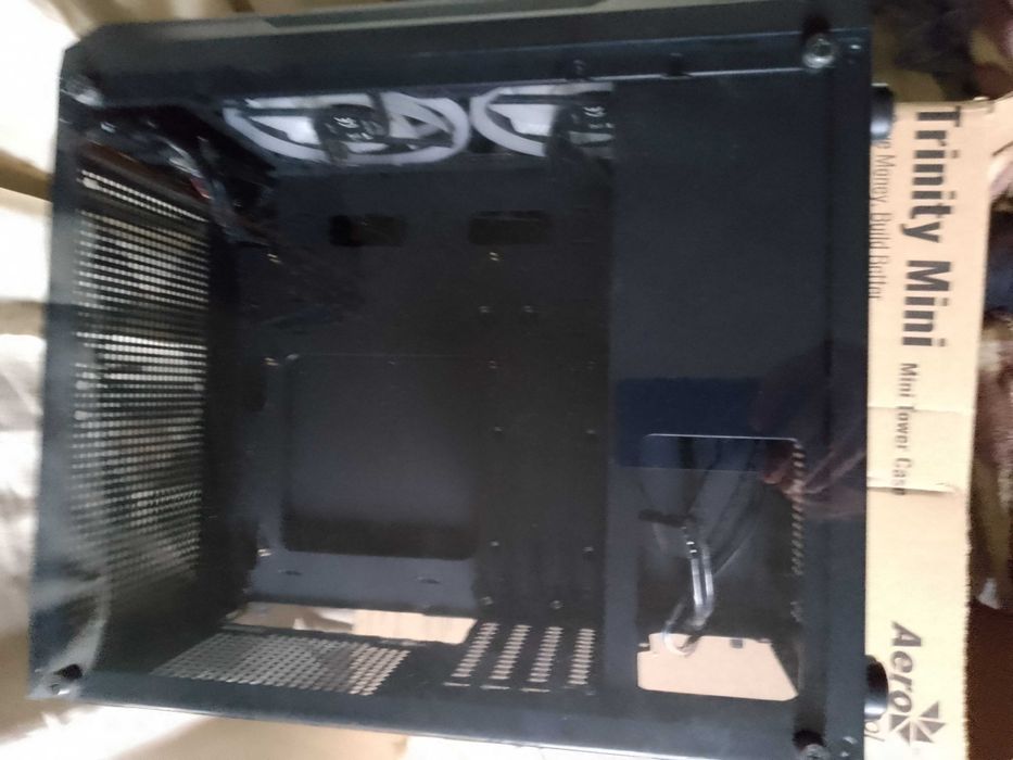 корпус AeroCool Trinity Mini MESH с б\п Thermaltake 600W