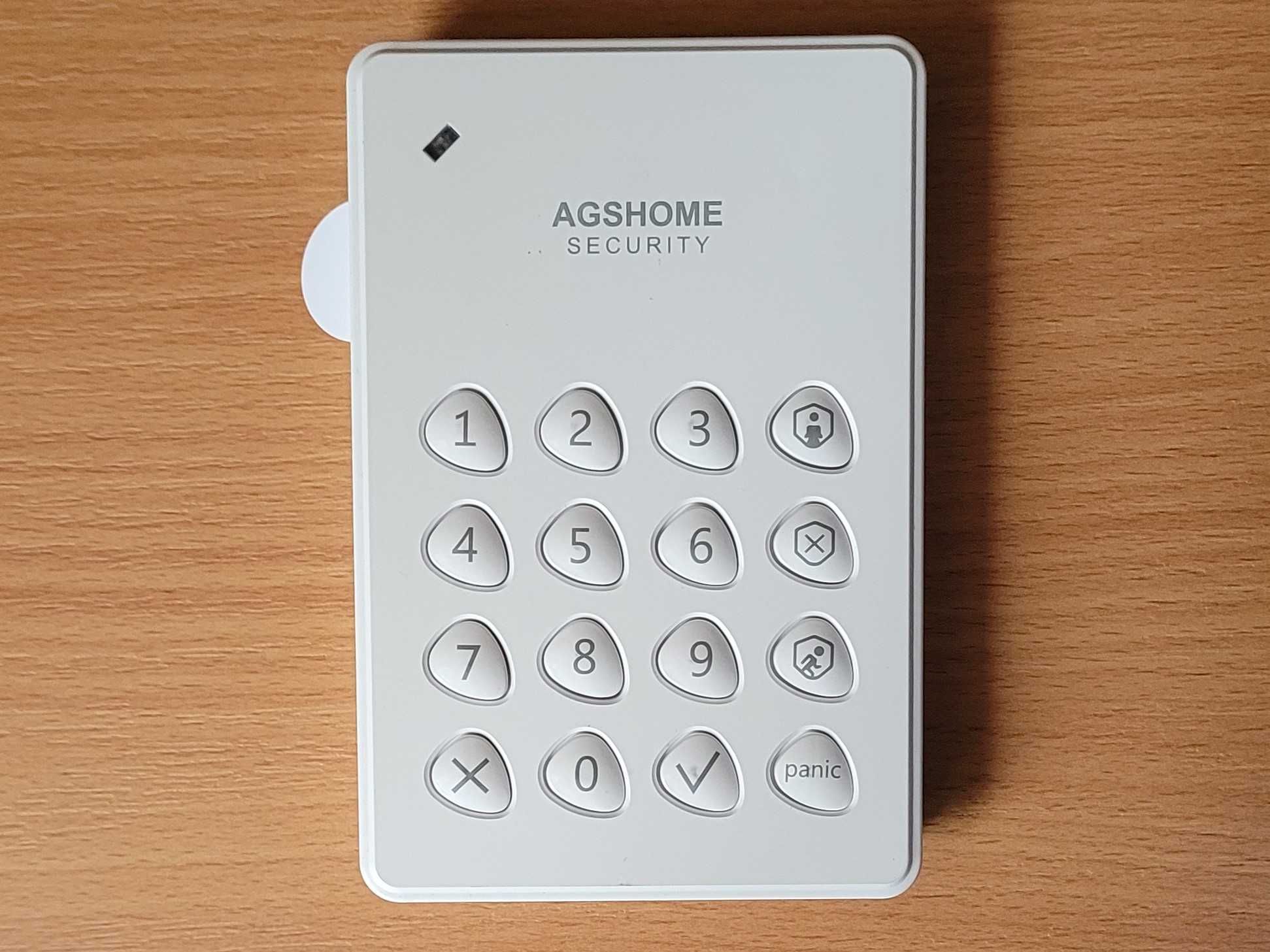 Bezprzewodowy system alarmowy AGSHOME z syreną 120 dB, WiFi, Alexa