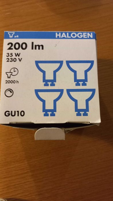 Żarówka Halogenowa GU10,  35 W, 230 V. IKEA