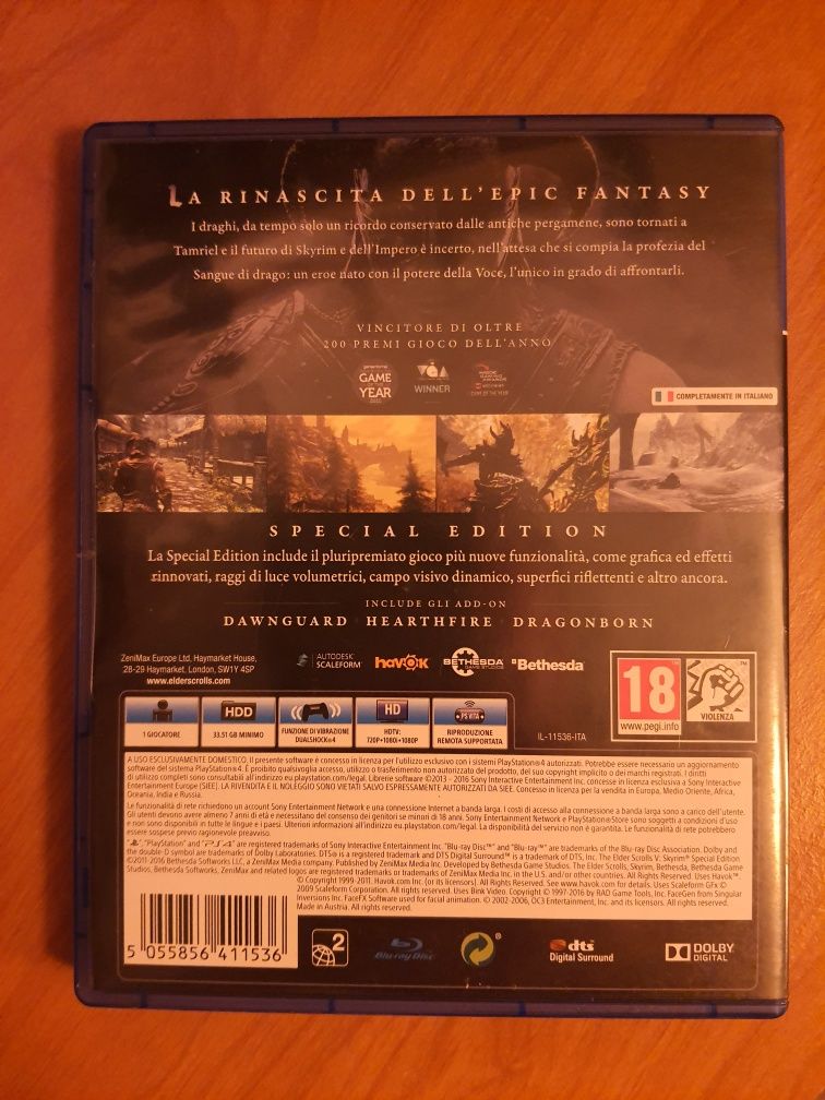 Gra PS4 The Elder Scrolls SKYRIM