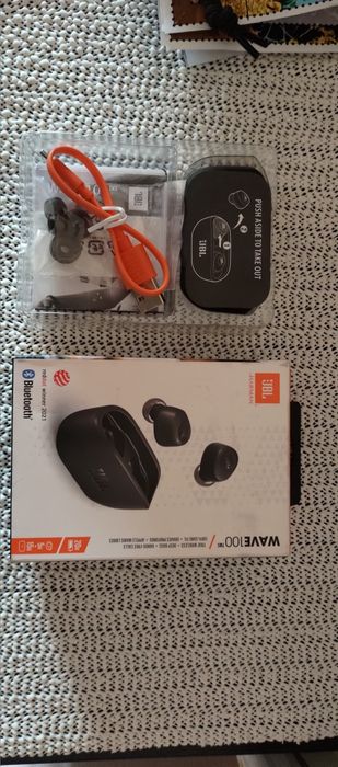 Наушники JBL WAVE 100 TWS Black (JBLW100TWSBLK)