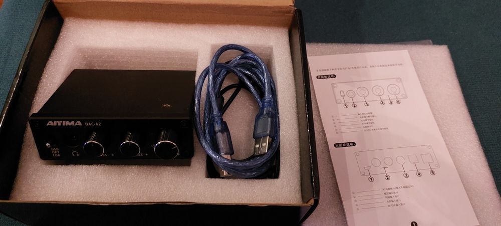 Aiyima DAC-A2 przetwornik analogowo cyfrowy