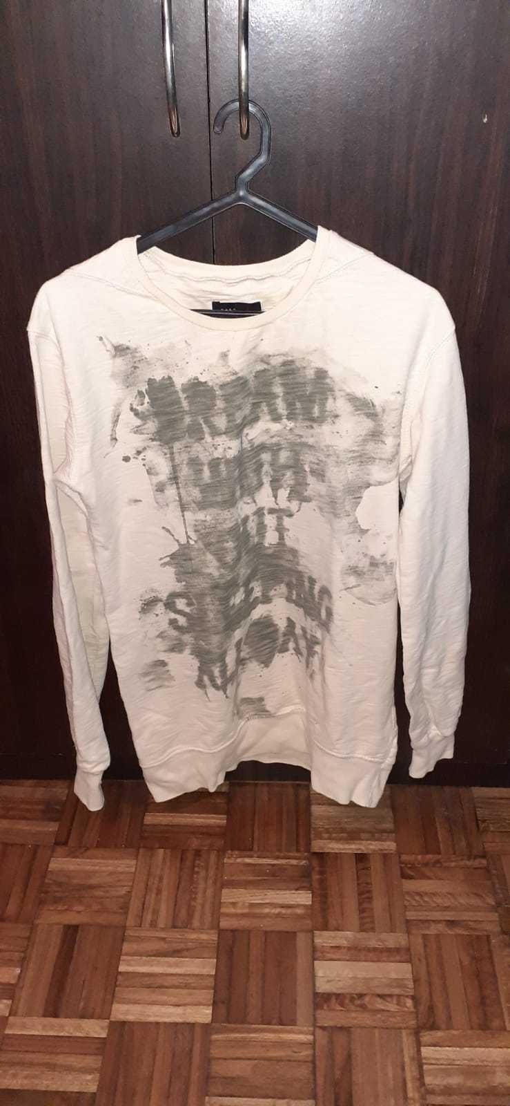 Camisola branca Zara