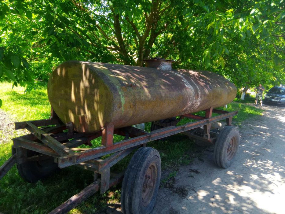 Бочка 2 х осный прицеп